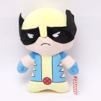 达 卡通复仇者联盟2毛绒玩具公仔Q版蜘蛛侠钢