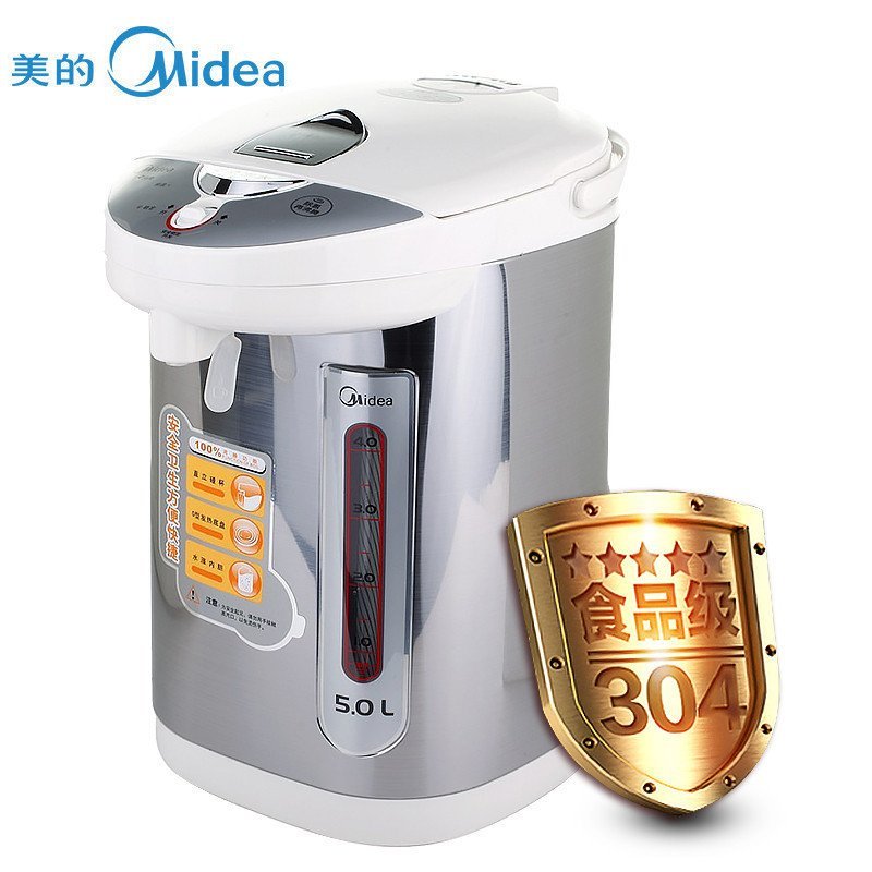 美的（Midea）PD105-50G大容量电动出水5L电热水瓶