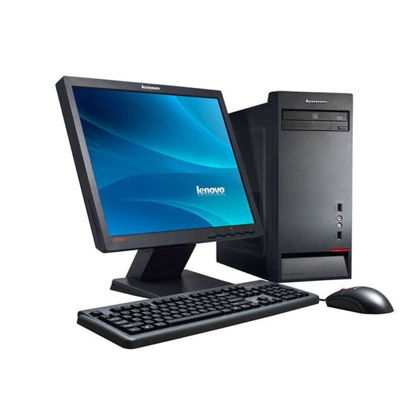 联想(Lenovo)M4360台式电脑 I5-3470/4G/1TB/1G独显/DVD刻录/DOS+19.5英寸