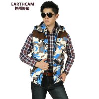 神州骆驼EARTHCAMEL男士<em>羽绒马甲 2015男</em>