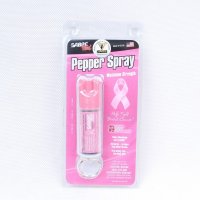 SABRE沙豹喷雾 粉红钥匙扣型 防狼喷雾女子防