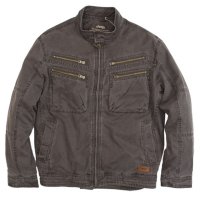 JEEP吉普专柜正品机车款强水洗<em>短款棉服</em>大码