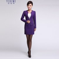 YIDIMI职业套装女士OL正西装套裙酒店美容师面