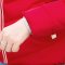米纱2015冬季新款韩版时尚清新修身短款立领连帽羽绒棉服外套8603 XXXL 红色