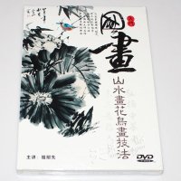 国画基础入门山水画花鸟画技法初学教学视频教