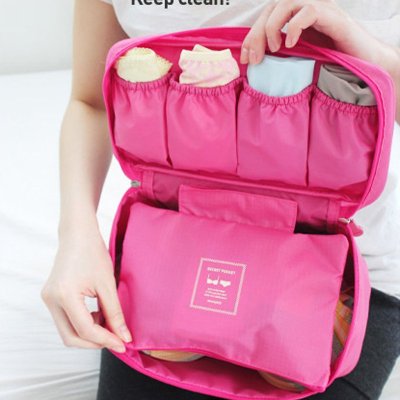 【收纳用品 LVL-<em>XG</em>008】绿盒子 多功能<em>内衣</em>收