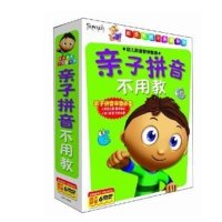 亲子拼音不用教6DVD幼儿拼音入门教学儿童拼