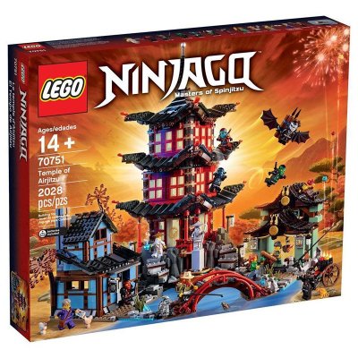 【乐高(LEGO)积木 1】乐高 LEGO 幻影忍者系列 拼插积木 玩具 2015 忍者空术神庙村 70751【价格 图片 品牌 报价】-苏宁易购