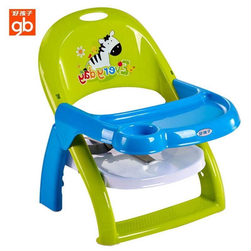 好孩子goodbaby儿童餐椅宝宝餐椅便携式婴儿餐椅多功能吃饭座椅ZG270 蓝绿色Y001BG
