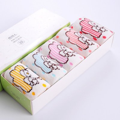 南极人婴儿棉袜宝宝加厚毛巾袜新生儿袜子0岁