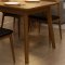 木帆 餐桌 实木餐桌椅组合 日式餐台 北欧家具小户型饭桌 实木餐桌 1.6m一桌六椅【出口版】