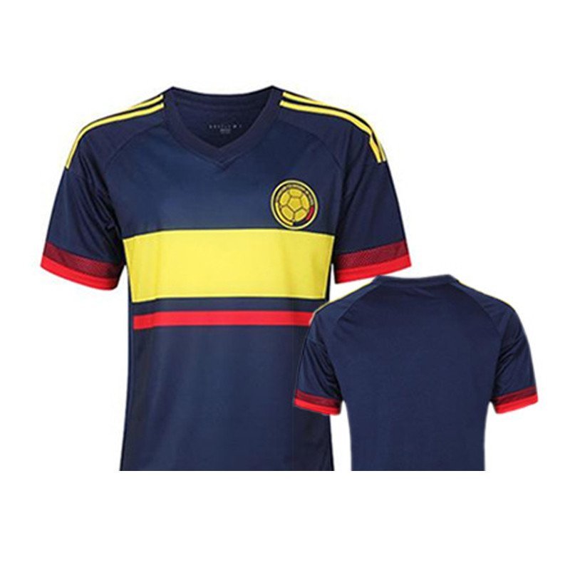 【攀徒系列】美洲杯哥伦比亚国家队客场足球服