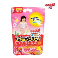 日本Goo.n大王 婴儿宝宝游泳裤 防水纸尿裤温
