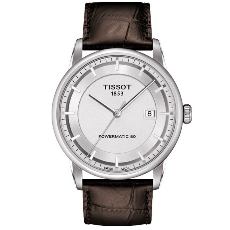 天梭(TISSOT)手表 豪致系列机械男表T086.407.16.031.00 银色