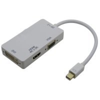 IT-CEO 雷电接口迷你MiniDP转VGA+HDMI+D