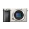 索尼（SONY）ILCE A6000银色（16-50+55-210）数码微单相机 双镜头套装 约2430万像素