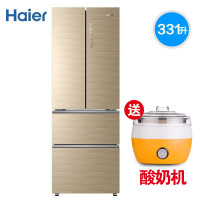 Haier\/海尔 BCD-331WDGQ 金色331升法式四