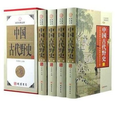 《中国古代野史 图文版精装中国古代史 历史书