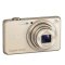 索尼(SONY) DSC-WX220 数码相机 金色 索尼卡片机 含礼包套装