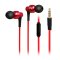 声丽（SENICC) MX154i 单孔入耳式耳机 重低音线控耳麦 红色