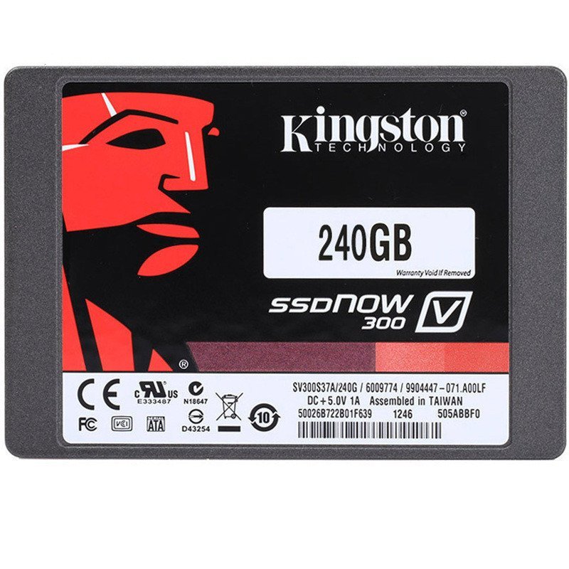 苏宁自营 金士顿 (Kingston) V300 240G SATA3 2.5英寸 SSD固态硬盘