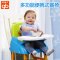 好孩子（Goodbaby）餐椅儿童餐椅超轻便携折叠宝宝吃饭多功能婴儿餐椅餐桌ZG20 黄色