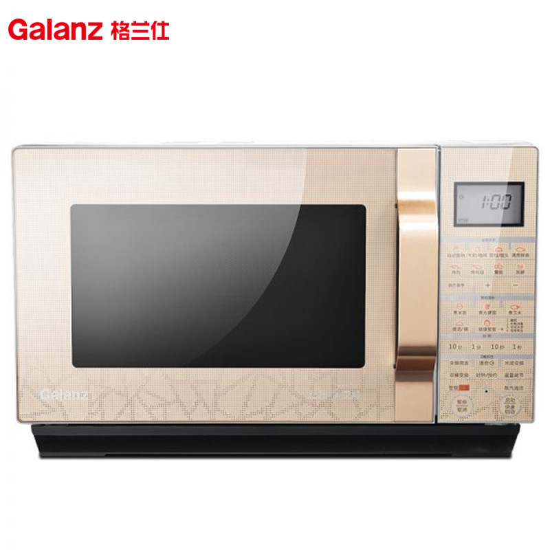 Galanz/格兰仕 微波炉G90F25CSLVIII-C2(G3) 25L 光波烧烤 微波光波双变频 不锈钢内胆