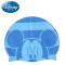 迪士尼DEC32616-A儿童泳帽游泳装备防水游泳帽 粉蓝色