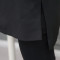 朗妮姿 西装外套女 2017春季新款韩版气质修身中长款小西服女士休闲显瘦小西装女外套 W1866 XXL 黑色
