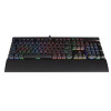 美商海盗船（USCorsair）Gaming系列 K70 LUX RGB 幻彩背光机械游戏键盘 黑色 红轴
