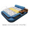 佐特家具 床 布床 双人床 智能按摩榻榻米床 现代简约储物软床婚床 实用版+5D床垫