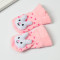 新生婴儿袜子可爱儿童袜子宝宝全棉袜子卡通立体袜公仔袜防滑松口 6-12个月（9-11cm） 领结小熊