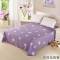 唛乐斯 2016新款全棉印花单品床单 印花床单 230*250cm 爱的花海紫
