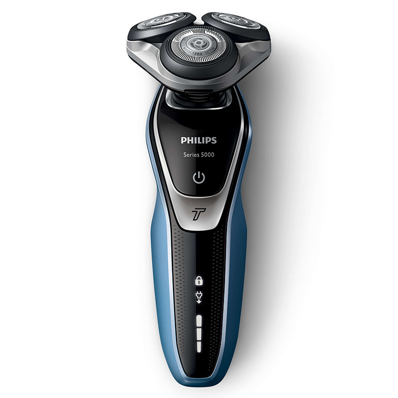 飞利浦(Philips) 电动剃须刀 S5380/04 5向Flex剃须刀头 卡入式修剪器