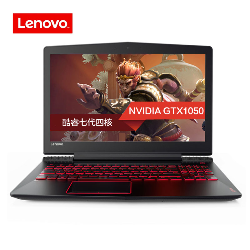 联想(Lenovo)拯救者R720-15IKBNBKCI77700/8G/GTX1050 2G/1T/15.6游戏笔记本