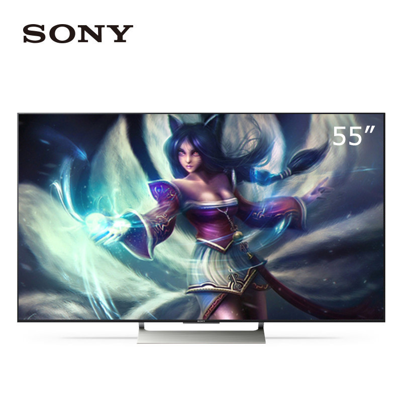 索尼(SONY)KD-55X9000E 55英寸 HDR智能安卓 4K LED液晶平板电视