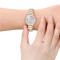 西铁城(CITIZEN)手表运动时尚金属表带简约时尚光动能机械女士手表EM0382-51D EM0382-51D