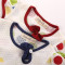 【康贝方】婴儿内衣新生儿衣服 竹纤维肩套装裙子 夏季套装#3714 90#（适合身高88cm-95cm） 3664红色