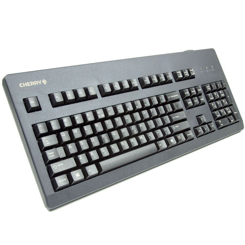 樱桃（Cherry）机械键盘G80-3000LSCEU-2黑色青轴