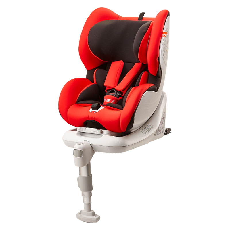 gb好孩子CS868 高速儿童安全座椅婴儿安全车载座椅 0-4岁 GBES吸能 红黑经典