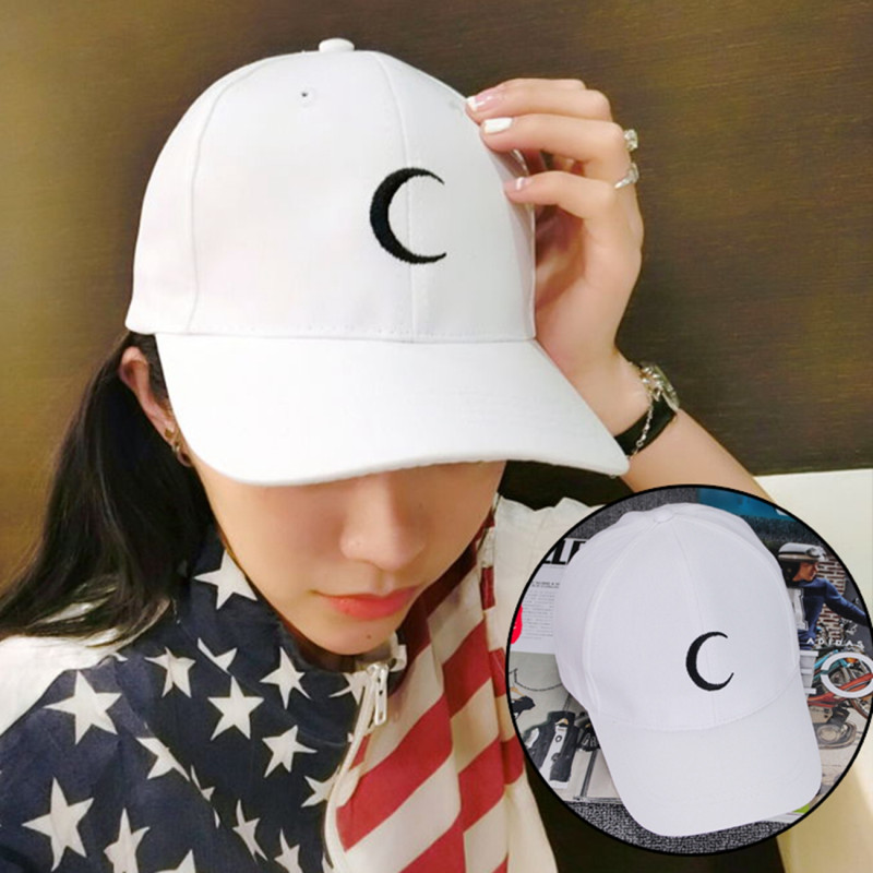 韩版GD同款帽子女黑白色帽子休闲百搭棒球帽