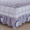 沿蔻 全棉防水夹棉床裙床罩单件 韩版纯棉加棉加厚床单床套 菠萝多多 1.2m床(床笠+枕套)