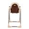 贝能宝宝餐椅儿童餐椅多功能可折叠便携式婴儿椅子吃饭餐桌椅座椅 宝塔蓝（2个滑轮）
