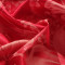 水星家纺 婚庆大提花四件套百合热恋 大红色床上用品2016新品 1.8m（6英尺）床 百合热恋-粉色