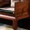 木屋子家具 新中式红木沙发 刺猬紫檀实木罗汉床 明清古典客厅贵妃椅家具 罗汉床