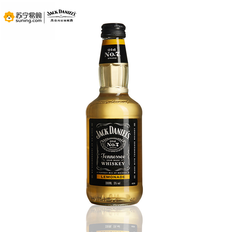 杰克丹尼威士忌预调酒柠檬味330mL