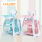 爱音（AING）婴儿餐椅多功能分体组合宝宝餐椅 C011儿童学习餐桌/儿童餐椅/可变小书桌 奶昔粉