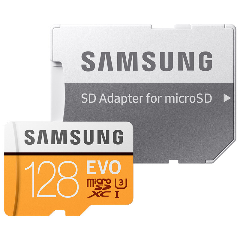 三星(SAMSUNG) microSD存储卡+SD适配器128G Class10 UHS-1 传输100MB/s 升级版