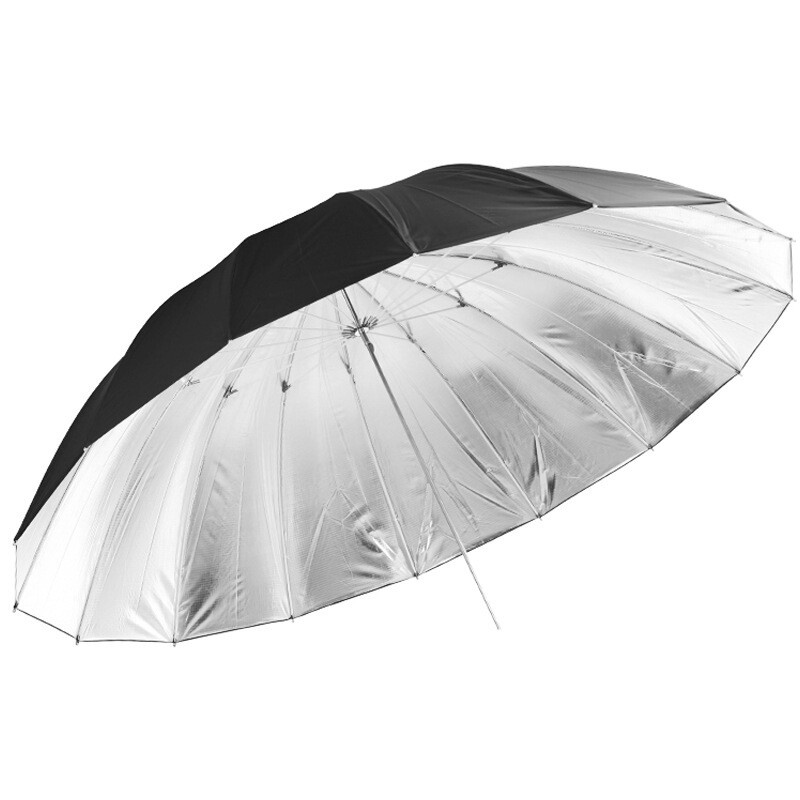 金贝100CM黑银太阳伞 1米反光伞 摄影伞