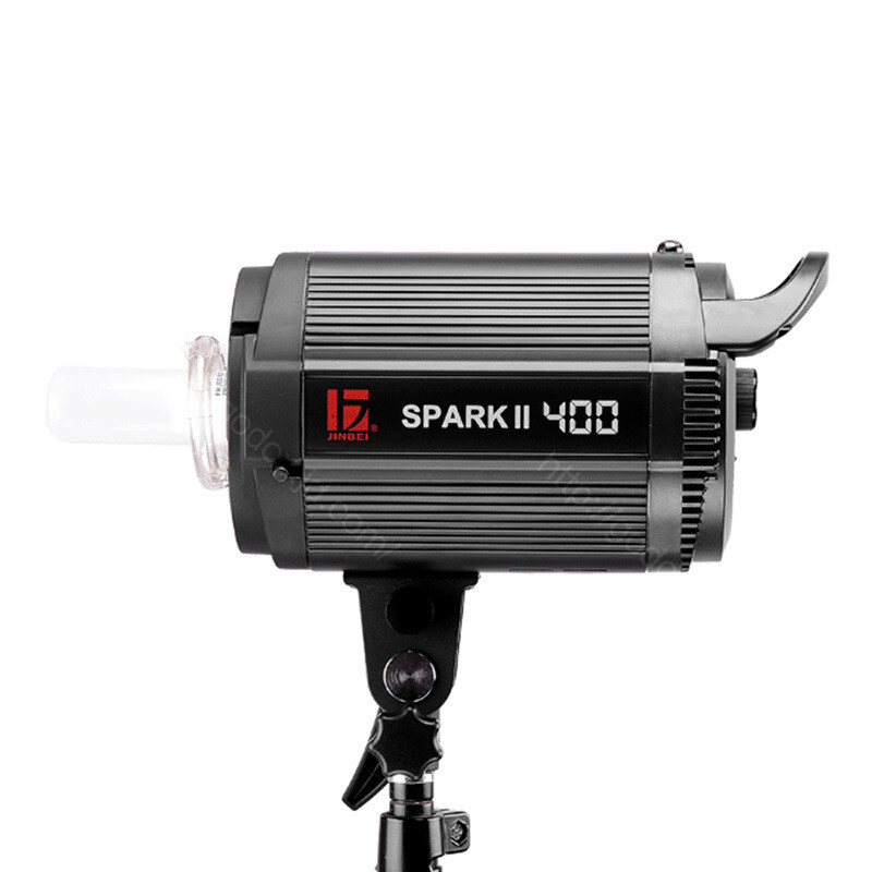 金贝SPARK II400W 摄影灯摄影棚套装影室闪光灯引闪器造型灯泡摄影器材- 单灯